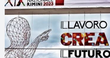 GIORGIA MELONI, SUL PALCO DEL XIX CONGRESSO NAZIONALE CGIL  